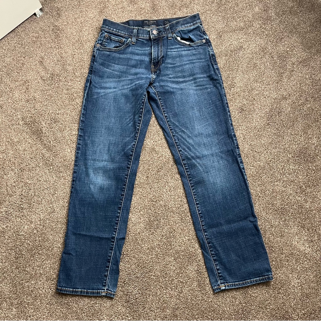 Lucky Brand Mens 221 Straight Jeans 3030